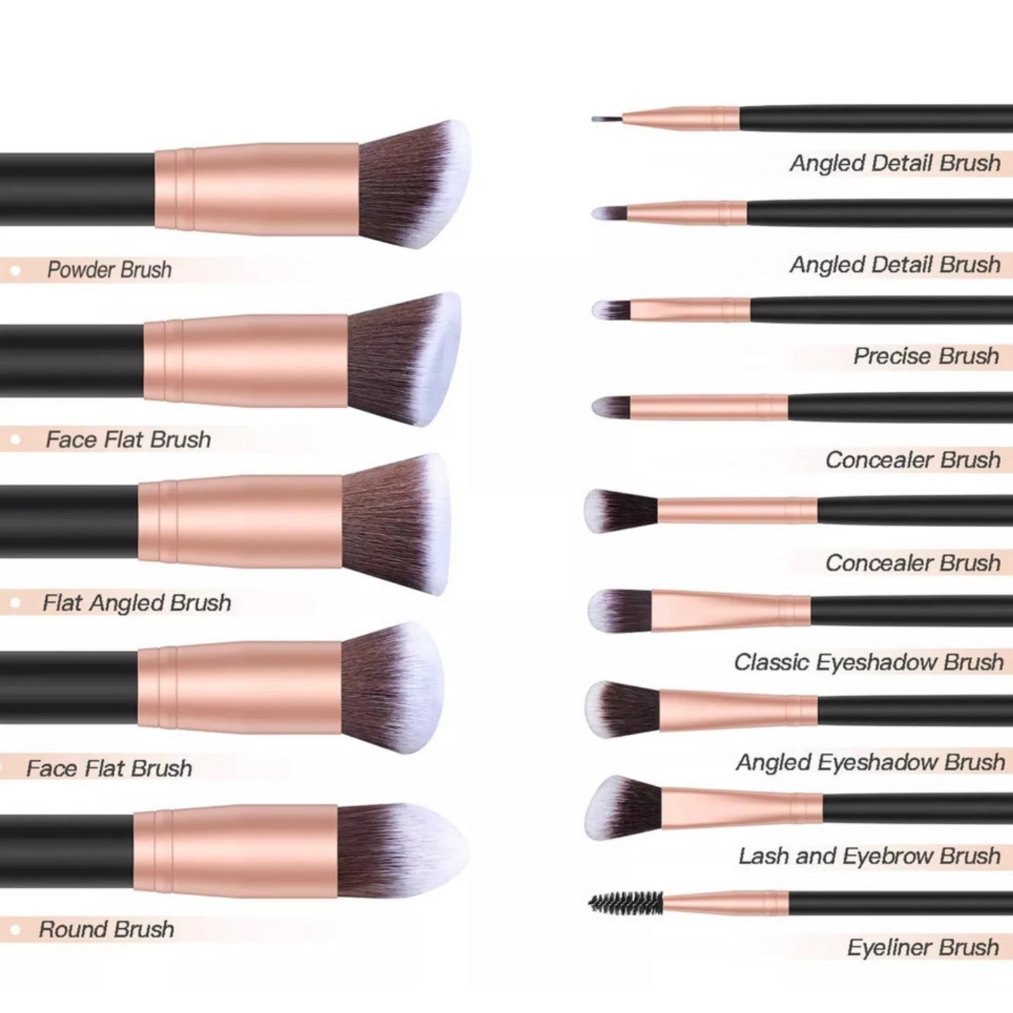 Vegan Makeup brushes
