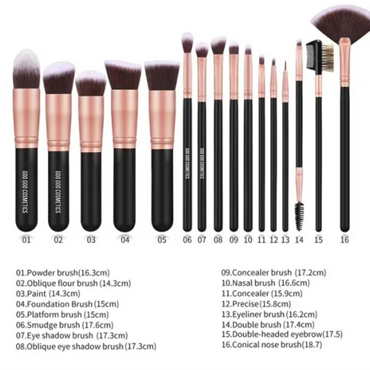 Vegan Makeup brushes