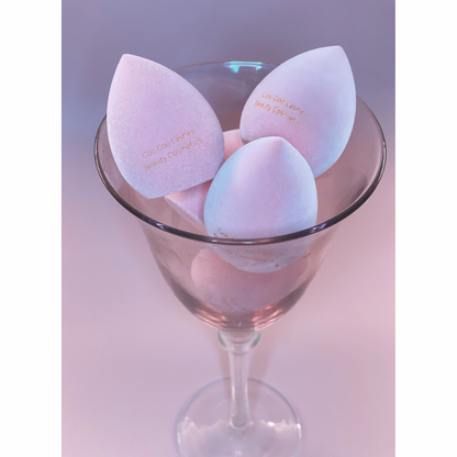 Glow Microfibre Velvet beauty Blender - Goo Goo Lashes Beauty Cosmetics